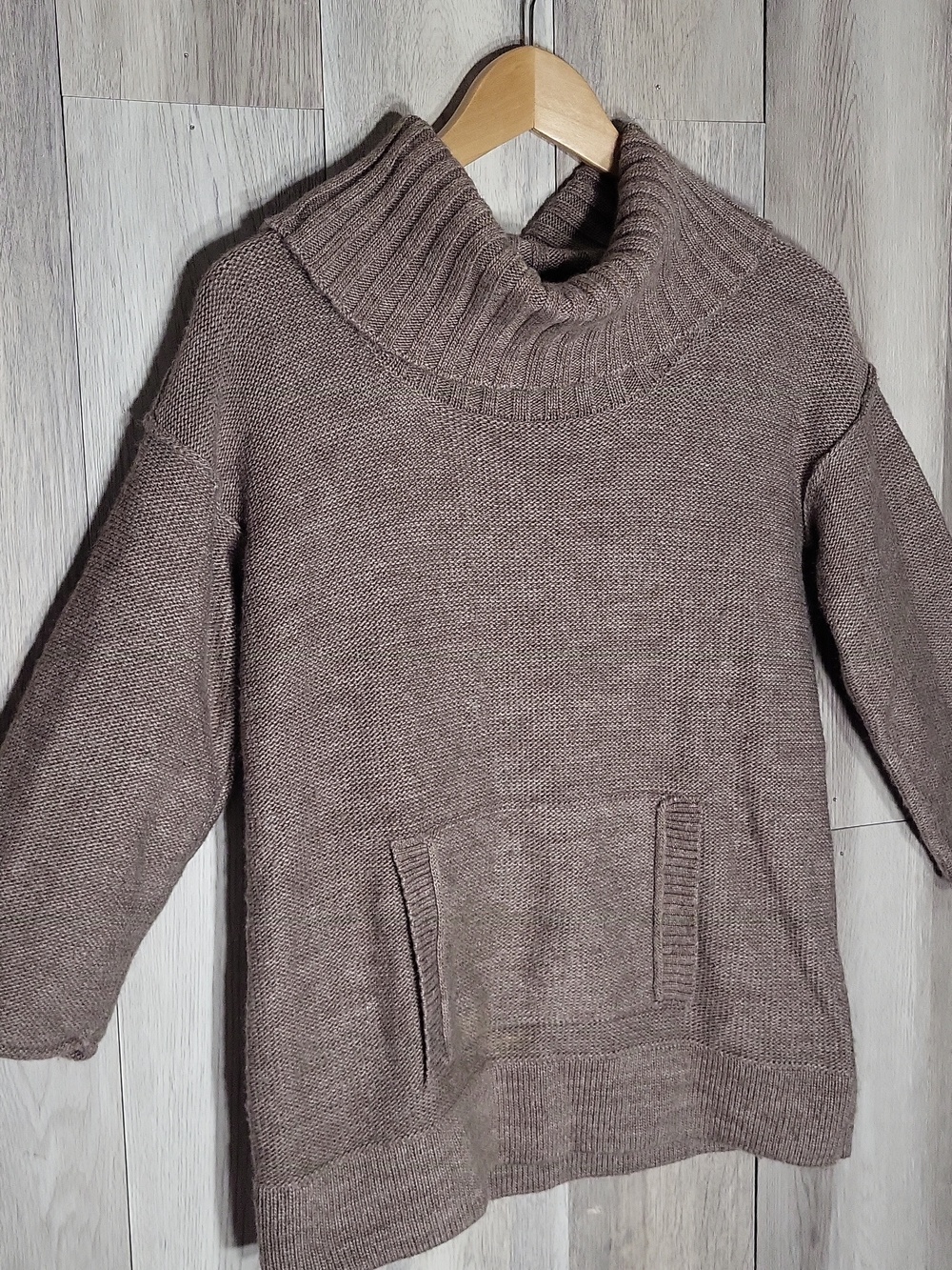 J Crew Wool‎ Mohair Blend Sweater Womens Small Exposed Seams Relaxed Knit